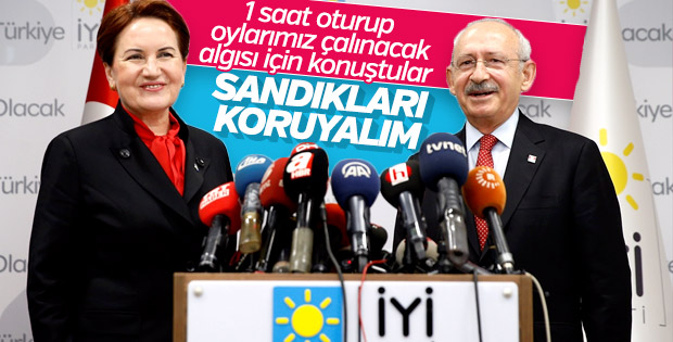 Akşener ve Kılıçdaroğlu kararı: Sandık başı dayanışması