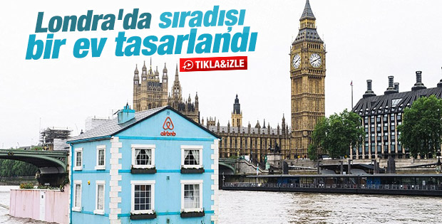 Londra'da sıradışı bir ev tasarlandı