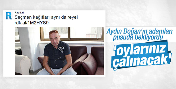 Radikal'den beklenen 'oy hırsızlığı' haberi geldi
