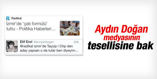 Radikal teselliyi İzmir'de buldu