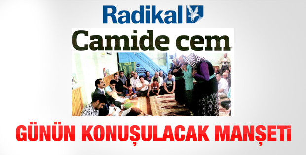 Erzincan'da boş cami cemevi oldu