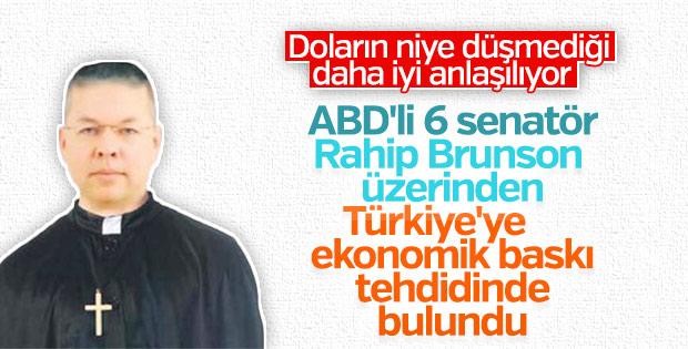 ABD'li senatörlerden Türkiye'ye 'Brunson' tehdidi