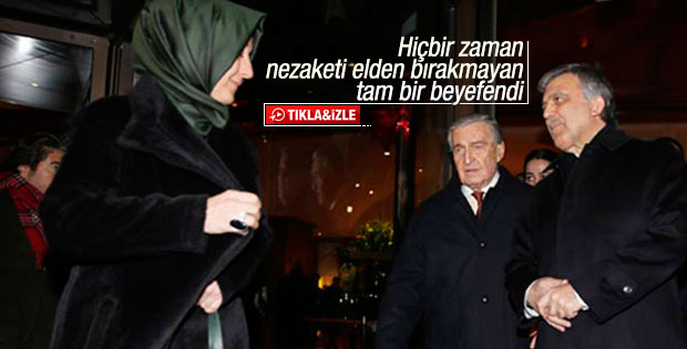 Taziyede bile nezaketi elden bırakmayan isim: Rahmi Koç