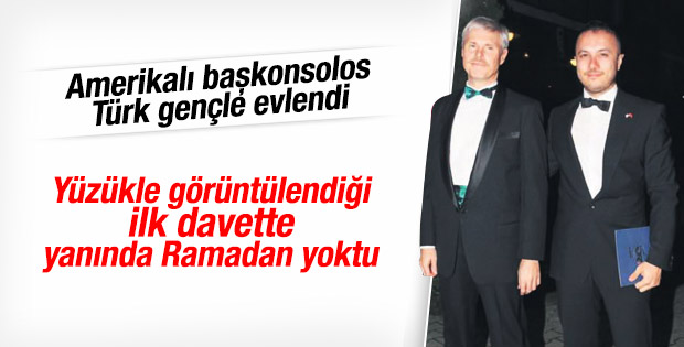 Türk genciyle evlenen Charles F. Hunter'ın yüzüğü görüldü
