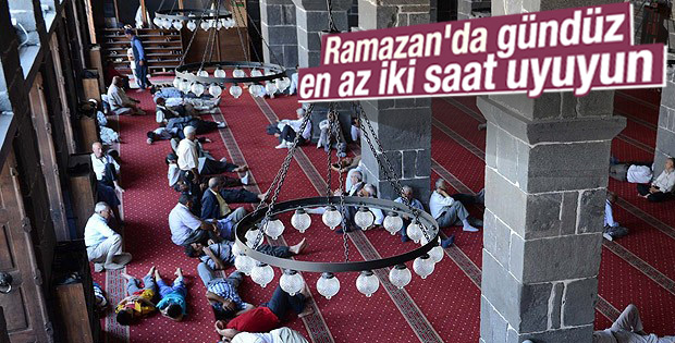 Ramazan'da gündüz uykusu vücuda iyi geliyor