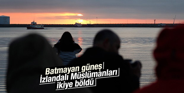 İzlandalı Müslümanlar iki imsakiye arasında kaldı
