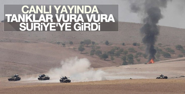 Türk tankları Suriye'de