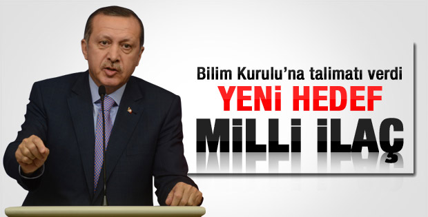 Talimat Başbakan'dan: Yeni hedef milli hap