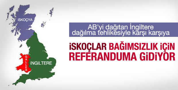İskoçya'da bağımsızlık için referandum yapılacak