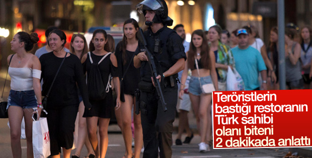 Teröristlerin bastığı Türk restoranın sahibi konuştu
