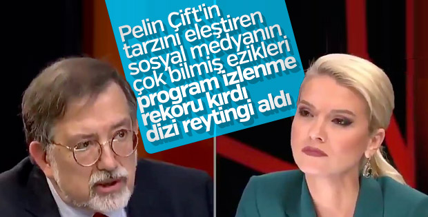 Pelin Çift, Bardakçı'yı konuk etti reyting rekoru kırdı