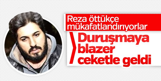 Reza Zarrab, bugünkü duruşmaya ceketle katıldı