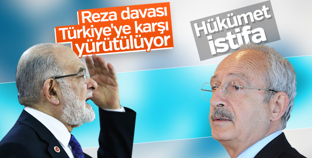 CHP ve Saadet Partisi'nin Reza Zarrab tavrı