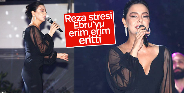 Ebru Gündeş iyice zayıfladı