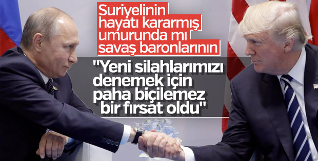 Putin'den şaşırtan Suriye itirafı