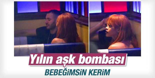 Rihanna ve Benzema birlikte görüntülendi