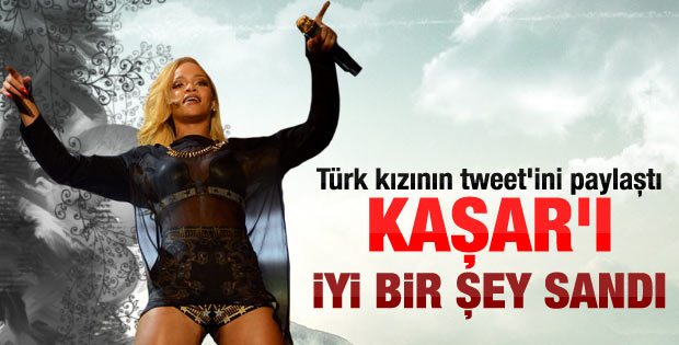Rihanna ile Türk kızı arasındaki diyalog