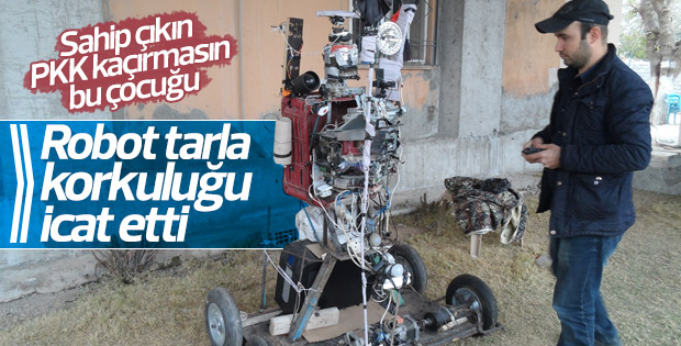 Silopili genç robot icat etti