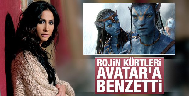 Kürt sanatçı Rojin Kürtleri Avatar'a benzetti