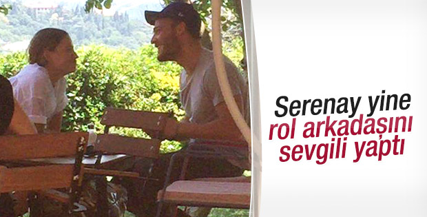 Serenay Sarıkaya ile Kerem Bursin birlikte görüntülendi