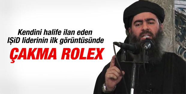 IŞİD lideri Bağdadi'nin kolundaki saat konuşuluyor