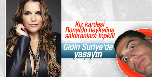 Ronaldo'nun kız kardeşi: Bunu yapanlar Suriye'de yaşasın