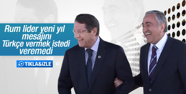 Rum liderin Türkçe yeni yıl mesajı güldürdü