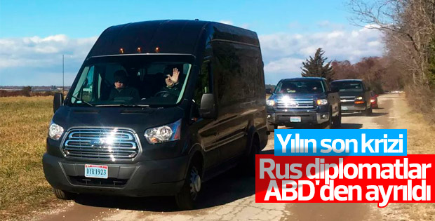 35 Rus diplomat ABD'den ayrıldı