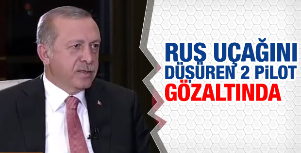 Erdoğan'dan Rus uçağı açıklaması