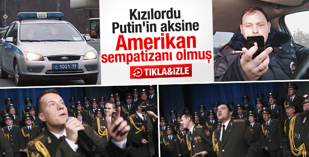 Rus ordusu yeni yıl için klip çekti İZLE