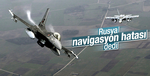 Rus uçağı Türk hava sahasına girdi