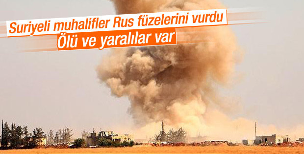 Rus savaş uçaklarının kullandığı askeri havaalanı vuruldu