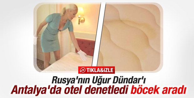 Rusya'nın Uğur Dündar'ı Elena Letuchaya Antalya'da