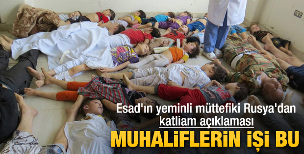 Rusya'dan Suriye yorumu: Muhaliflerin işi