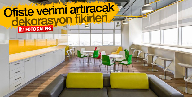 Ofiste verimi artıracak dekorasyon fikirleri