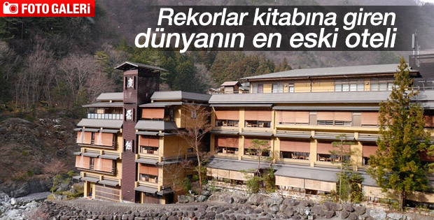 Dünyanın en eski oteli 1311 yaşında