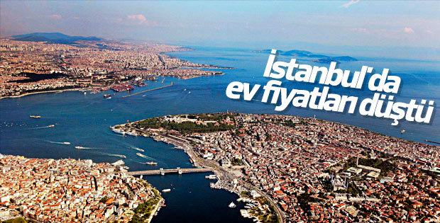 Ev fiyatları düşüşe geçti