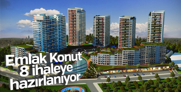 Emlak Konut 8 ihaleye hazırlanıyor
