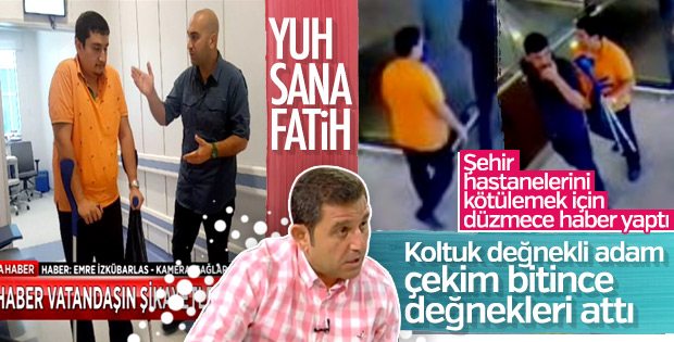 Fatih Portakal'ın şehir hastaneleriyle ilgili yalan haberi