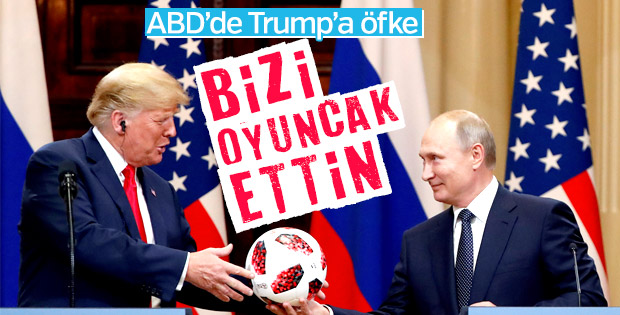 Trump'ın Rusya açıklamaları ABD'de tepki çekti