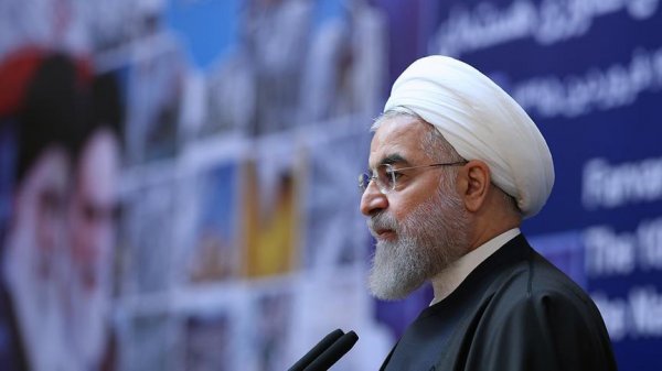 Ruhani, ABD üzerinde 'uzun süreli zafer' ilan etti