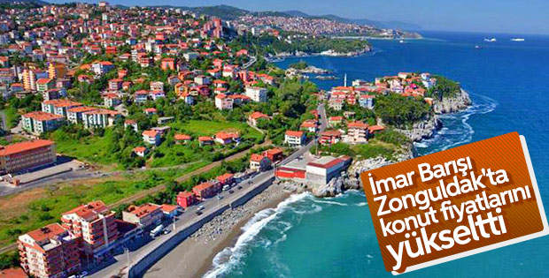 İmar Barışı Zonguldak ve Edirne'de fiyatları artırdı