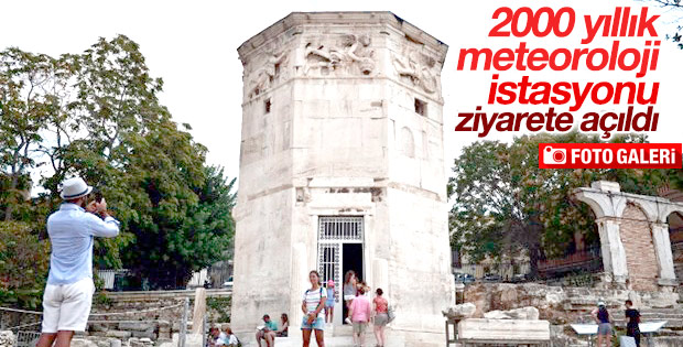 2000 yıllık meteoroloji istasyonu restore edildi
