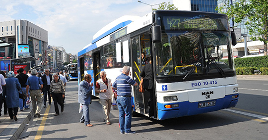 Ankara'da toplu ulaşım araçları 24 saat hizmet verecek