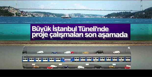 Büyük İstanbul Tüneli'nde proje çalışmaları sürüyor