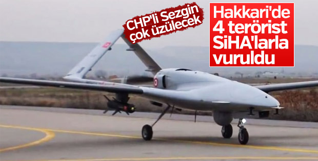 Yüzbaşı Murat Üçöz'ü şehit eden 4 terörist SİHA'lar öldürüldü