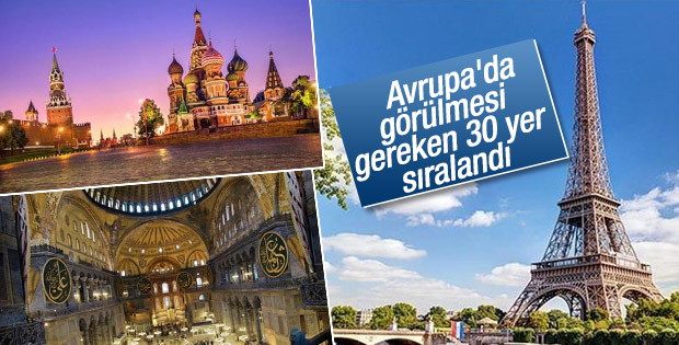 Ünlü gazete görülmesi gereken yerleri sıraladı