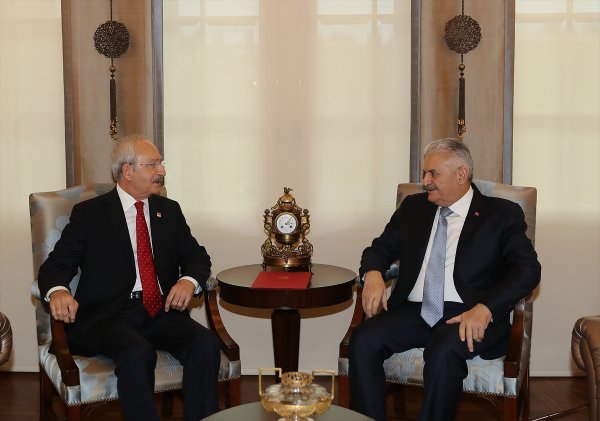 Başbakan Binali Yıldırım, Kılıçdaroğlu'nu kabul etti