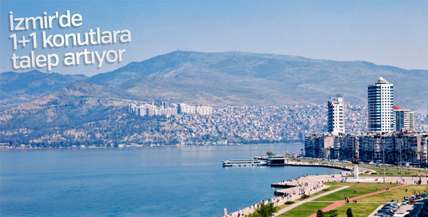 İzmir'de 1+1 konutlara ilgi artıyor