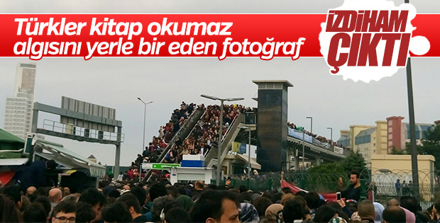 36. Uluslararası İstanbul Kitap Fuarı'na yoğun ilgi